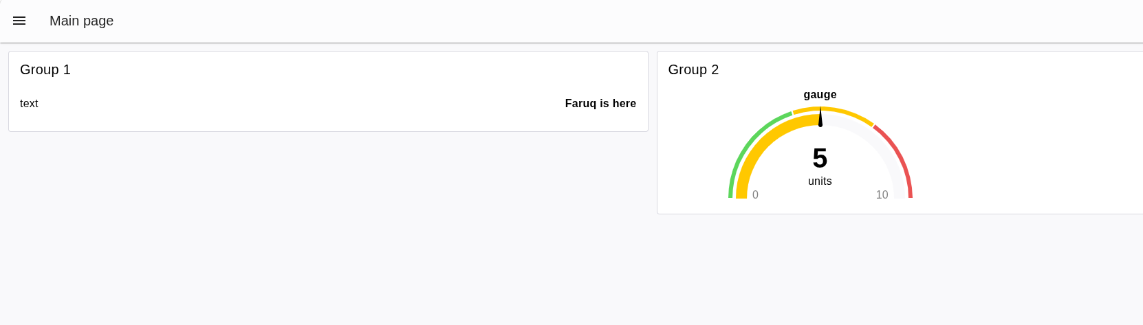 Hasil Akhir Tampilan Dashboard UI